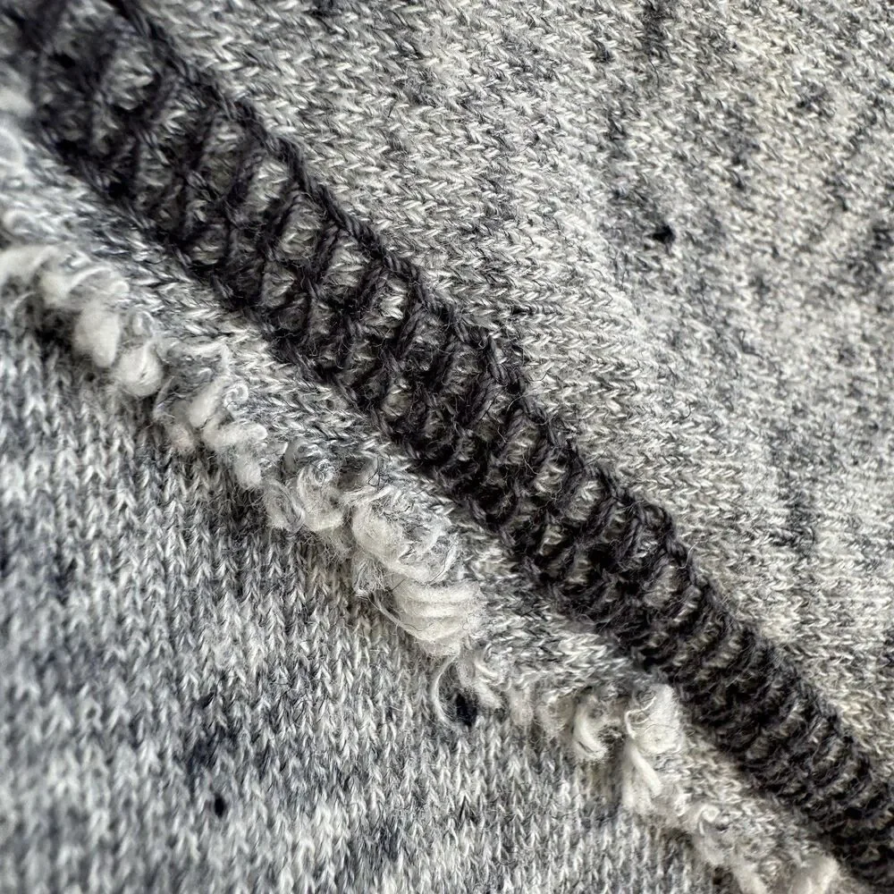 Vintage Y2K Gap Women's XL Gray Sweater Sweatshirt Dress Coastal Preppy Casual - Picture 14 of 14